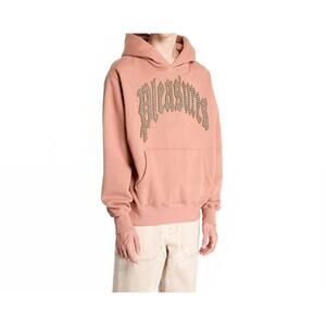 NEW PLEASURES twitch studded hoodie in clay